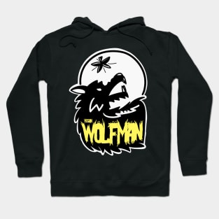 The Vegan Wolf Man Logo Hoodie